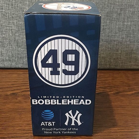 H NEW YORK YANKEES RON GUIDRY BOBBLEHEAD SGA NIB - Picture 5 of 8